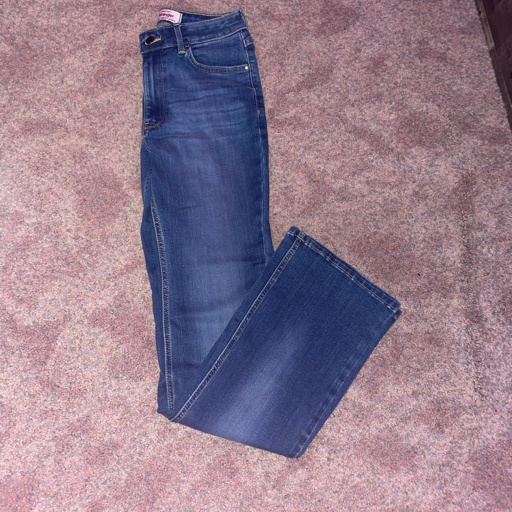 Wrangler high rise bootcut jeans